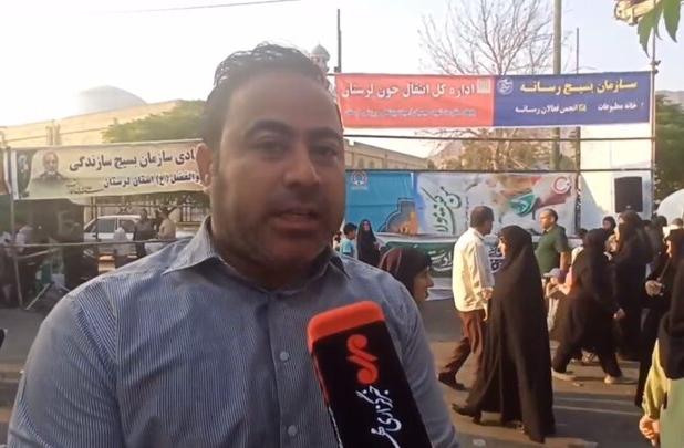 شهروند خرم‌آبادی: پاسخ سریع نیروهای مسلح نشان‌دهنده اقتدار ایران است