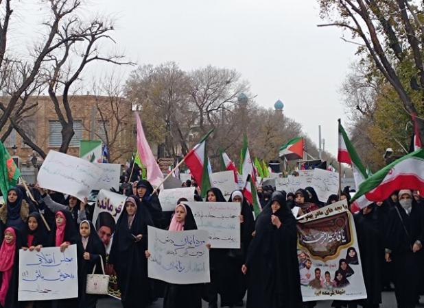 راهپیمایی حجاب و عفاف در تبریز برگزار شد