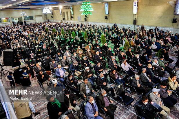 مراسم اربعین شهدای اقتدار در قم برگزار شد