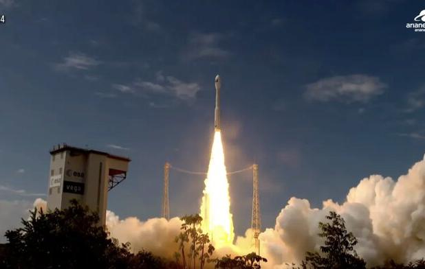 موشک اروپایی ماهواره کره ای را به فضا برد