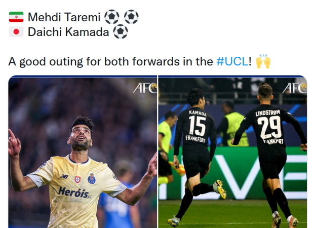 واکنش AFC به درخشش طارمی در لیگ قهرمانان