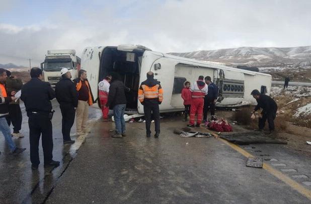 سانحه رانندگی جاده دلیجان به اصفهان