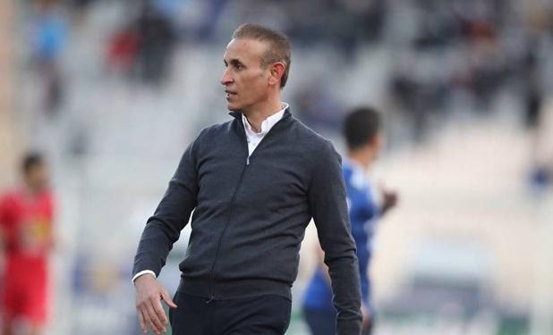 گل محمدی در محل تمرین پرسپولیس حاضر شد