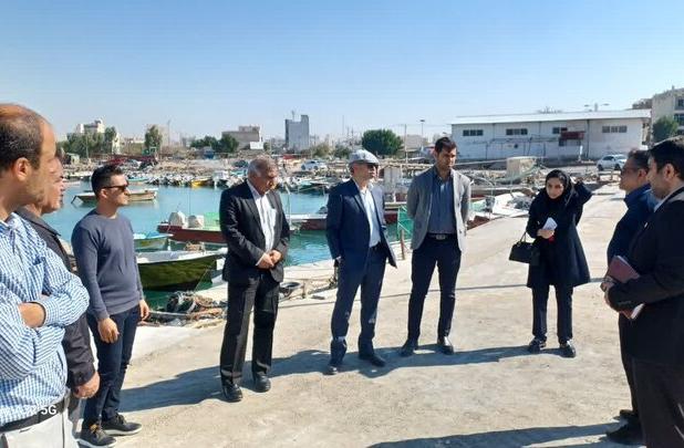 پروژه بهسازی بندر صیادی «جفره» بوشهر اجرا شد