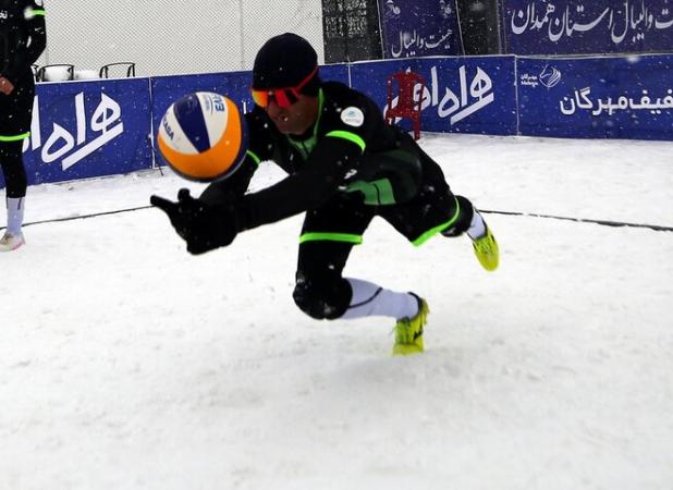 ایران در همدان میزبان نخستین رویداد والیبال برفی آسیا
