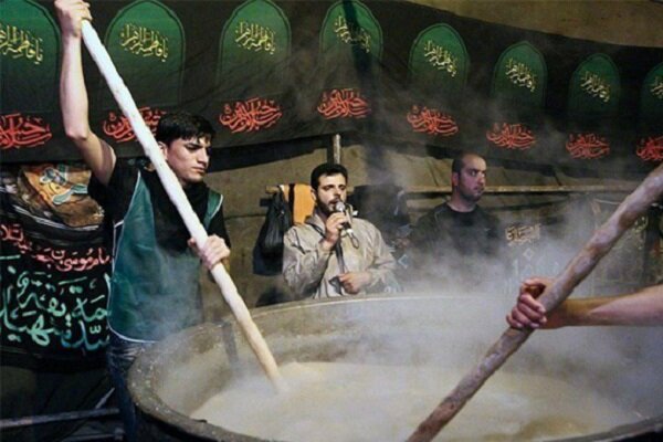 سفره مهربانی حضرت رقیه(س) در فیروزآباد با حضور کودکان اوتیسم و ایتام