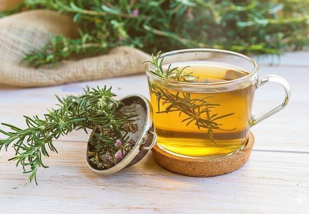 دمنوش رزماری؛ گزینه‌ای مؤثر برای مشکلات گوارشی و سردمزاجی