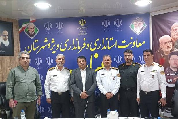 سرگرد محمد مهدی جرنیی به عنوان رئیس جدید پلیس راهور میناب منصوب شد