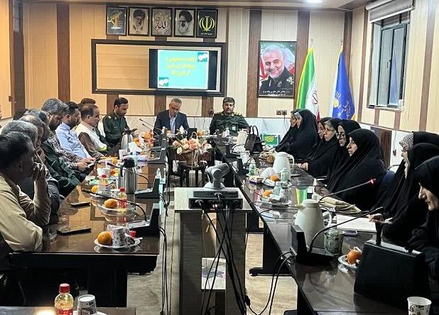 تجهیز گروه‌های جهادی در کنگان