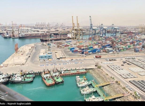 استقرار گمرک در  درب ورود بندر شهید رجایی