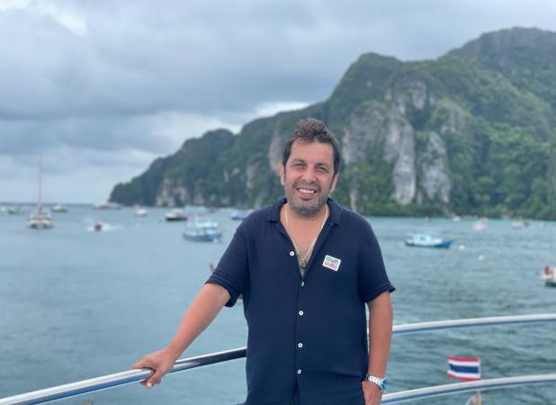 عکسی از سفر تفریحی عباس جمشیدی‌فر به تایلند