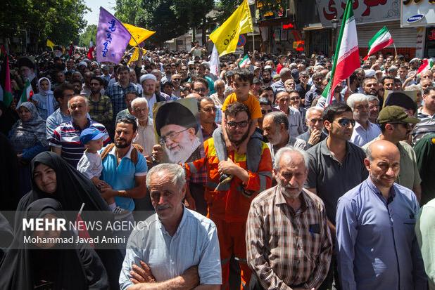 راهپیمایی «جمعه خشم و نصر» در قزوین برگزار می‌شود