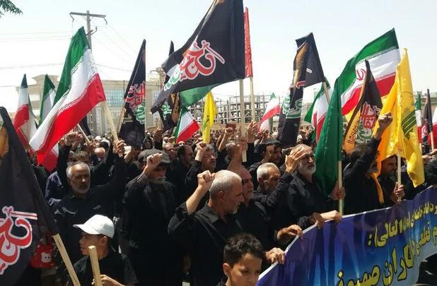 اعلام انزجار و خشم در دمای بالای ۴۰ درجه؛ گرما مانع حضور نشد