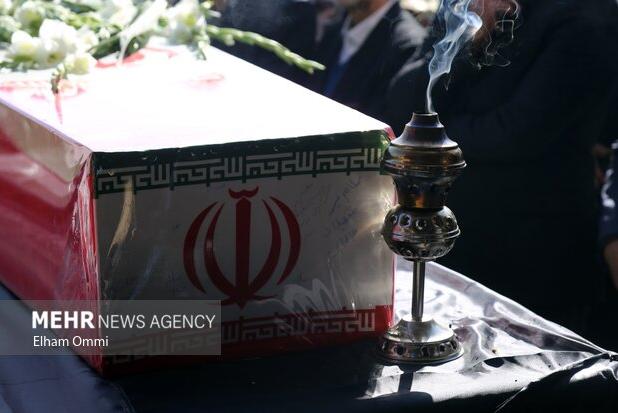 مراسم استقبال از شهید گمنام در شهرک شهید همت شاهرود