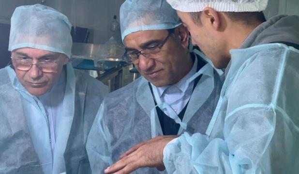 بازدید استاندار خراسان رضوی از سه واحد صنعتی در شهر اوش قرقیزستان