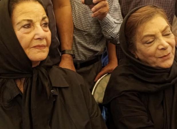 تصاویری تلخ از حضور چهره‌ها در مراسم همایون