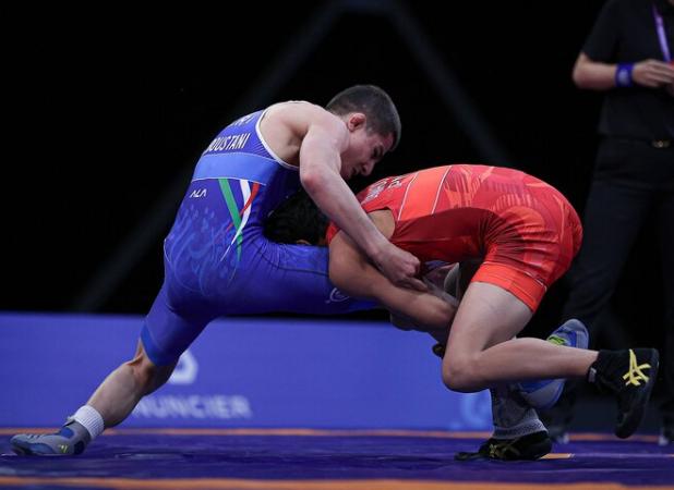 کشتی‌گیر ایران در کسب مدال برنز ناکام ماند
