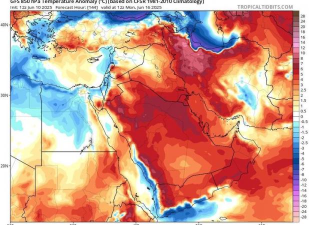 هواشناسی ایران ۲۲ خرداد؛ آغاز موج جدید گرمای شدید از امروز