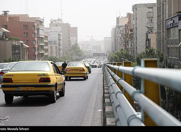 هوای تهران نارنجی شد