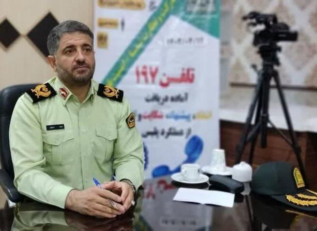 فرمانده انتظامی کرمانشاه به عنوان فرمانده موفق برتر انتخاب شد