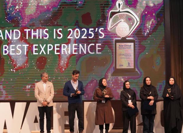 برگزیدگان جایزه «تجربه برتر بالینی آکسیا ۱۴۰۴» در کنگره کنترل عفونت معرفی شدند