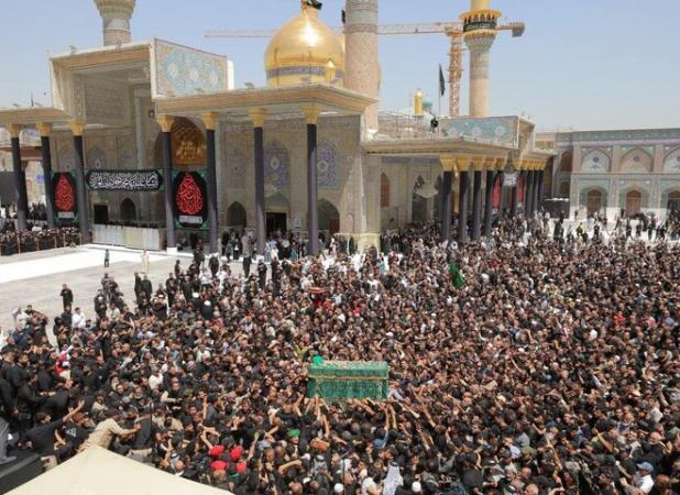 روایت خبرنگار مهر از حضور زائران حسینی در کاظمین