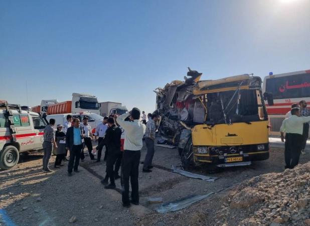 اسامی فوتی‌های حادثه اتوبوس حامل دانشجویان در سمنان