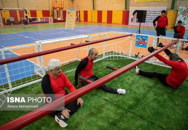 قهرمانی تیم شهدای اصفهان در مسابقات پارافوسبال ایران در اهواز