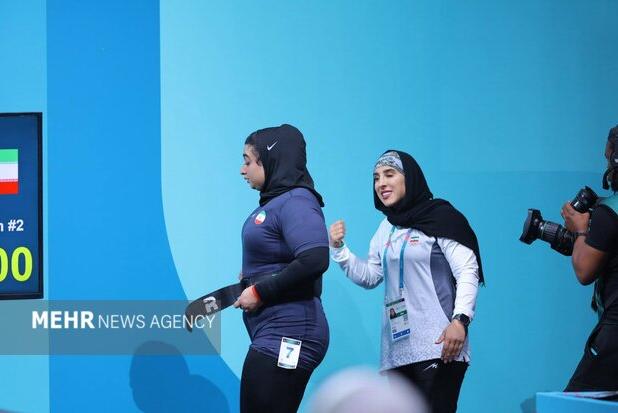 صفاوردی از کسب مدال وزنه‌برداری بانوان بازماند