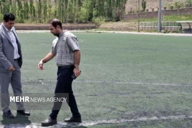 آغاز عملیات نوسازی چمن استادیوم تختی دماوند با تخصیص بودجه ۲ میلیاردی
