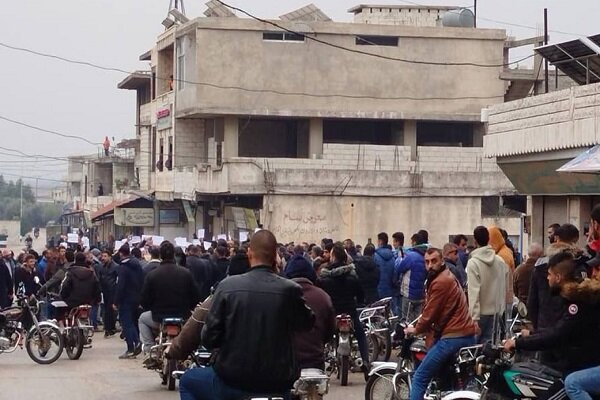 مردم سوریه علیه جولانی اعتصاب می‌کنند