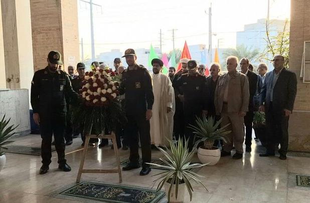 آئین تجدید میثاق با شهدا در گناوه برگزار شد