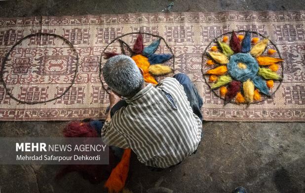 نمد مالی سنتی دیرینه در شهرکرد