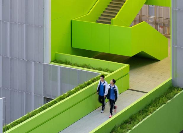 دبیرستان فوتیان؛ وقتی معماری و آموزش به هم می‌رسند!