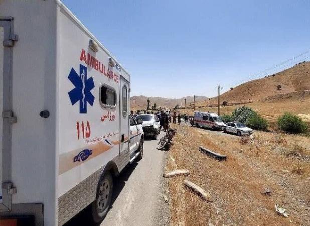 جان‌باختن یک نفر در تصادف محور سنندج-مریوان