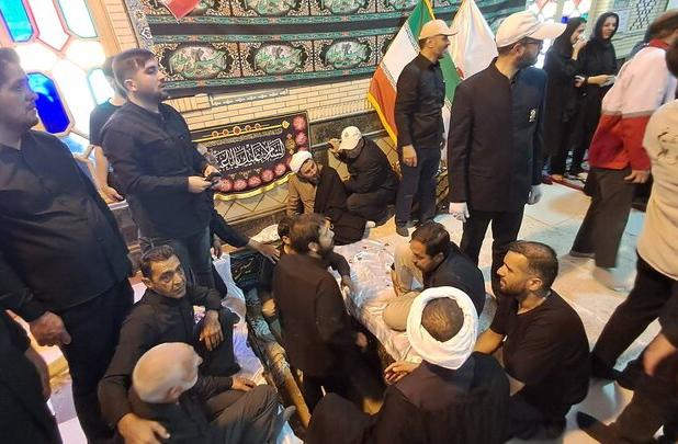پیکر شهید نیکویی در امامزاده عبدالرحمن اقلید آرام گرفت