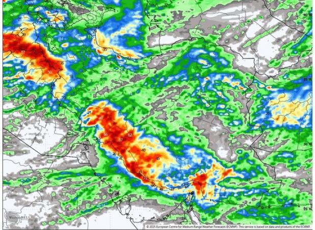 ورود سامانه بارشی جدید به کشور از امشب؛ بارش برف و باران در ۱۵ استان