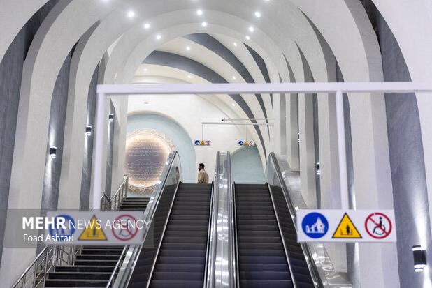 افزایش توان خدمت‌رسانی با اضافه شدن ۱۲ دستگاه پله‌برقی در مترو پایتخت