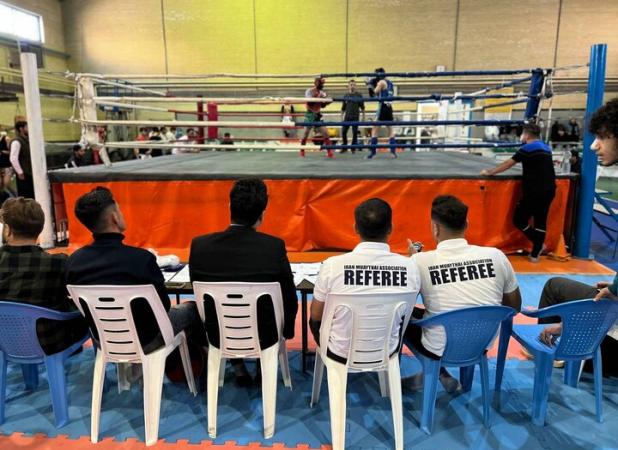 مسابقات قهرمانی موی تای کردستان در بانه برگزار شد