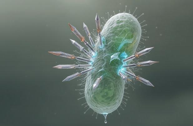 چارچوب‌های آلی فلزی با «خنجرهای مولکولی» باکتری‌ها را سوراخ می‌کنند