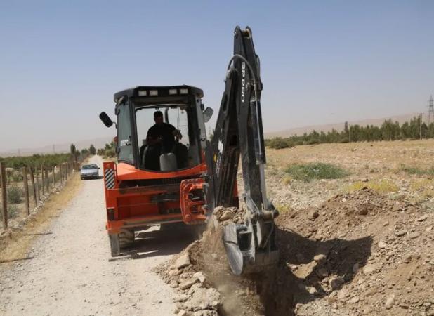 آغاز عملیات اجرای آبرسانی به سه راه جندالله مهران به طول ۷۸۰۰ متر