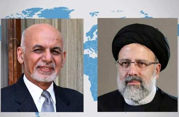 گفتگو رئیس‌جمهور افغانستان با آیت الله رئیسی 