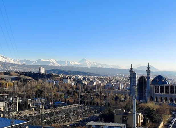 باد و باران به داد تهران رسیدند