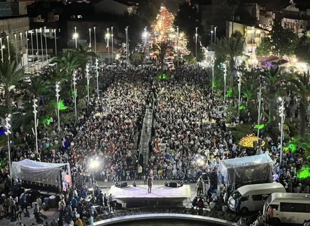 رشت غرق در باران نور سرور در روز میلاد امام رضا (ع)