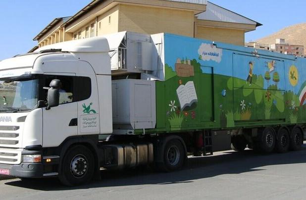 تماشاخانه سیار کانون میهمان کودکان دهنه گمیشان شد