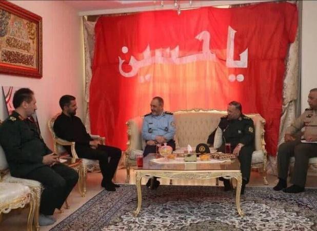 دیدار وزیر دفاع با خانواده شهید ربانی