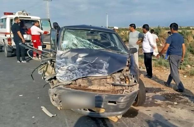حادثه رانندگی در کمربندی علی‌آبادکتول؛ امدادرسانی به ۴ مصدوم