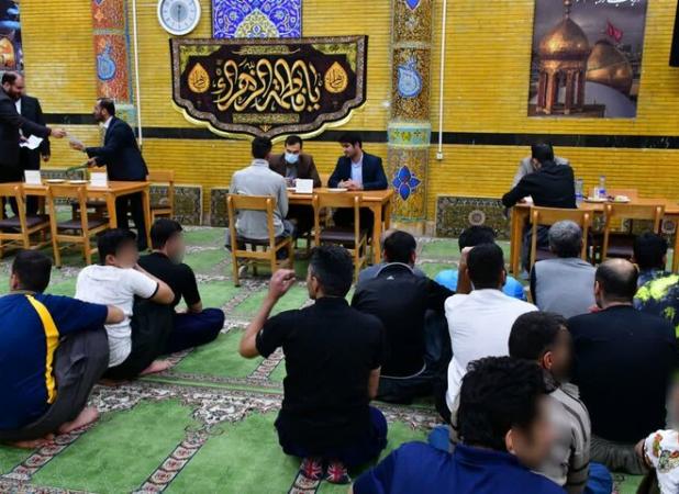 بازدید قضات از زندان کرمانشاه برای رفع پرونده‌های معوق