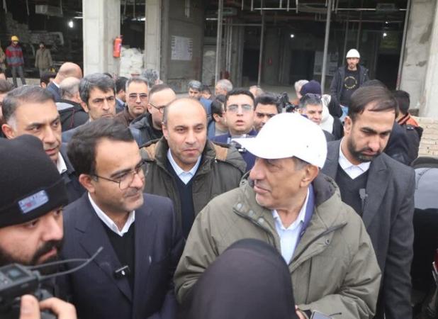 بازدید معاون اجرایی رئیس‌جمهور و استاندار تهران از بیمارستان مفتح ورامین