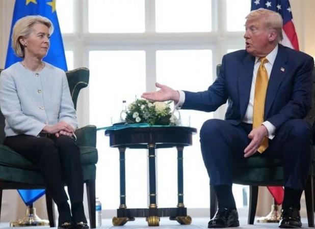 ترامپ از توافق تجاری با اروپا بعد از ماه‌ها مناقشه خبر داد